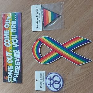 Rainbow/Pride patches